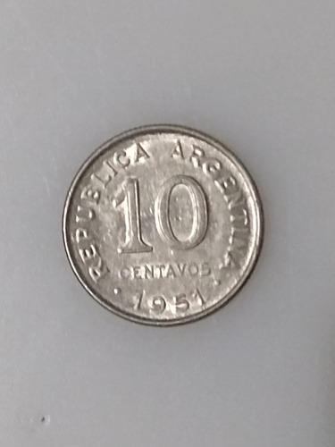 10 Centavos 1951 Argentina 