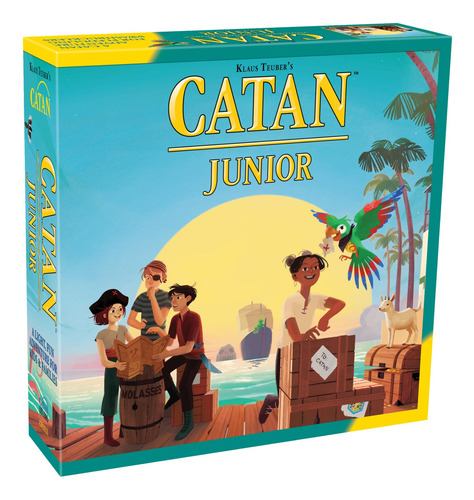 Juego De Mesa Catan Junior Adventure Para Espadachines