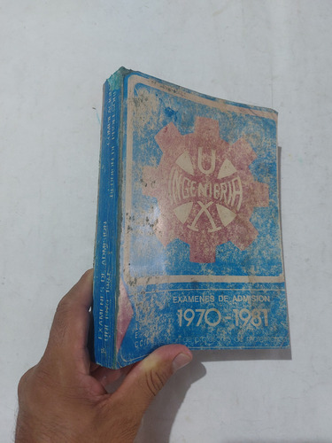 Libro Exámenes Admisión Uni 1970 Al 81 (Usado)