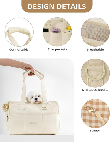 Bolsa Para Mascotas Con Bolsillos,arnés Plegable Para Perros