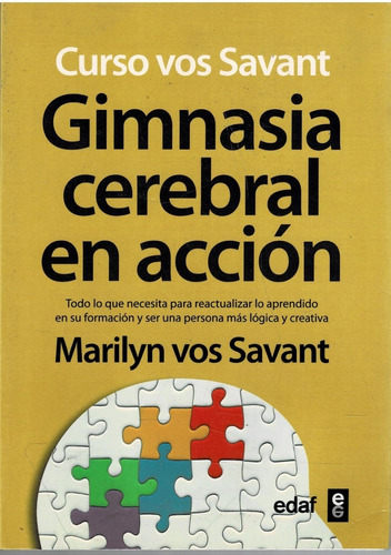 Gimnasia Cerebral En Acción - Savant - Edaf