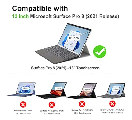 Fintie Funda De Teclado Para Microsoft Surface Pro
