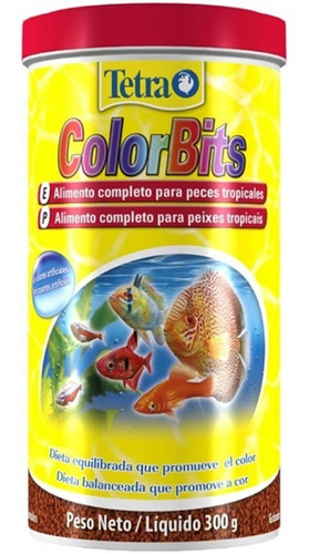 Tetra Colorbits Granules 300g  Ração Peixes Original Lacrada