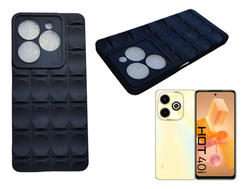 Funda, Estuche, Case Goma Para Infinix Hot 40i