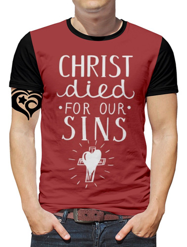 Camiseta Jesus Gospel Evangélicas Masculina Roupa Cruz Est4