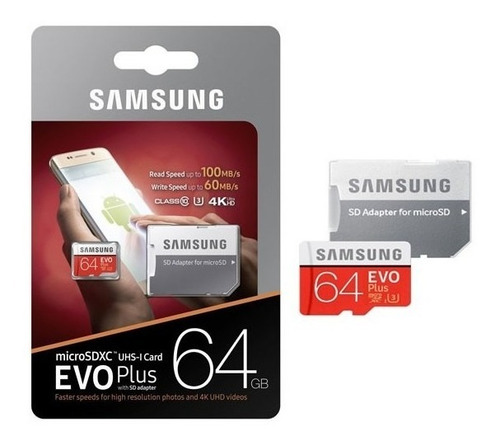 Memoria Micro Sd Samsung / 64 Gb / Somos Mayoristas