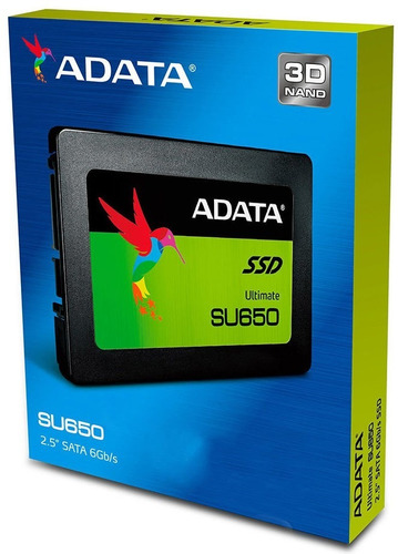 Disco Adata Ultimate 480gb Unidad Ssd Sata 2.5 Su650 6gb/seg