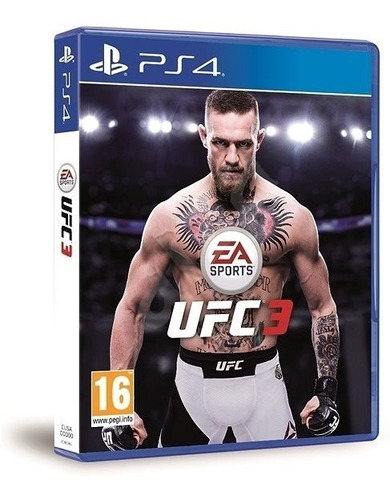 Juego Ea Ufc 3 Oficial Ps4 Original Físico Sellado Nuevo