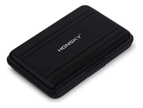 Funda Honsky Para Tarjeta De Memoria Sd Micro Sd En Aluminio