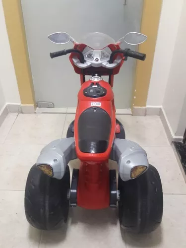 Moto Elétrica Infantil Super Moto GT2 Turbo Vermelha 12V - B