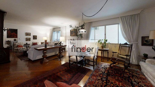 Preço Reduzido! Oportunidade. Apartamento À Venda, 222 M², 4 Dormitórios, 3 Suítes E 6 Vagas. Babilônia Na Alameda Sarutaiá, 173, Jardim Paulista - Ap13237