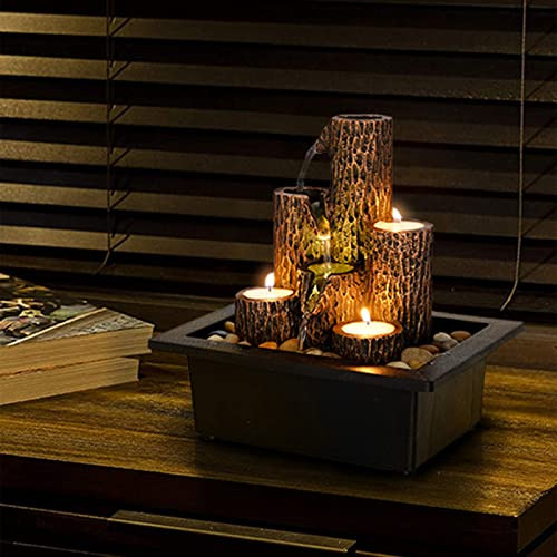 Fuente De Agua De Mesa Para Interiores, Fuente De Mesa De Tr