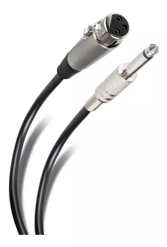 12' 6.3mm Mono Plug to Mono 6.3mm Plug Male to Male Cable (255-512)