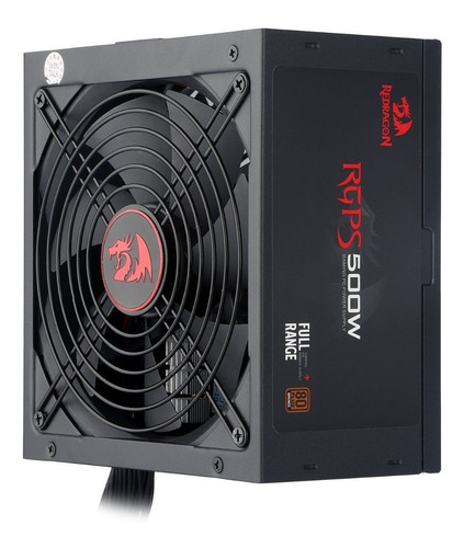 Fuente De Poder Pc Redragon Rpgs Gc-ps001 500w 80plus