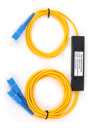 Módulo Divisor De Fibra Óptica Monomodo 1x2 Fbt 1310-1550nm