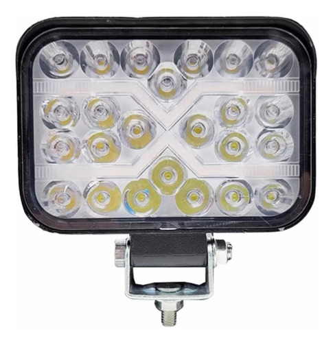 Focos Led Neblineros 64w Rectángulo Para Auto/camión - Mod