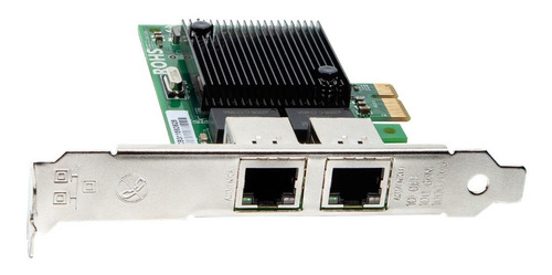 Tarjeta Placa de Red Dual Port RJ45 1.25GbE PCIe 1.0 X1 Intel 82571 1GbE Gigabit Pfsense Proxmox Vmware FreeBSD Windows Server