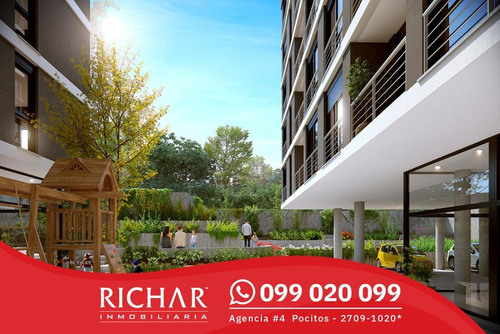 Imagen 1 de 7 de Apartamento En Venta - 2 Dormitorios - La Blanqueada - Terraza - En Construcción