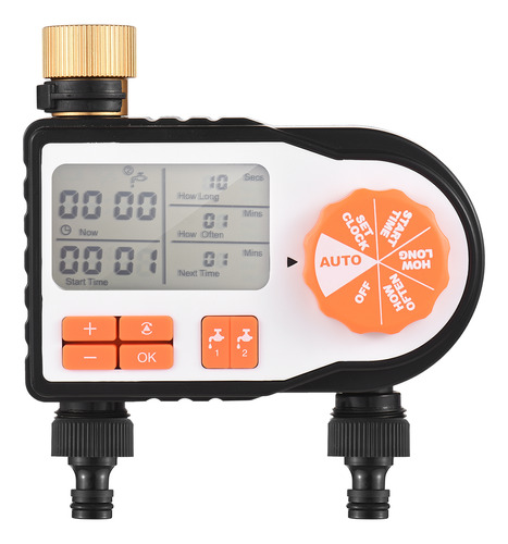 Manguera Con Temporizador De Riego Programado Para 2 Tierras