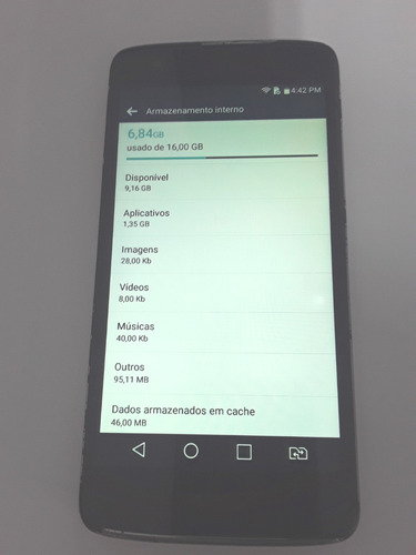Celular LG K8 K350ds (funcionando Perfeitamente)