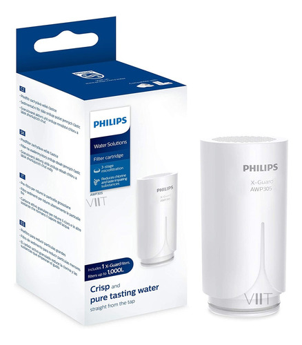 Refil Para Philips Awp 3704 Filtro Água Filtragem Torneira