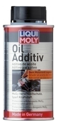 Liqui Moly Aditivo Antifriccion Mos2 Para Motor