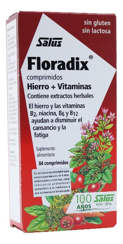 Hierro + Vitaminas X 84 Comprimidos - Salus