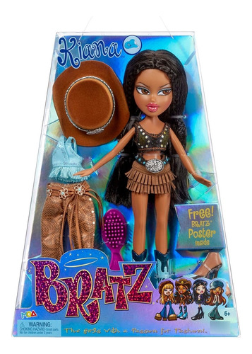 Muñeca Bratz  De Moda Original Kiana Con 2 Atuendo Fr80mj