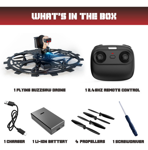 Drones Voladores Rc Drone Force1 Skibidi Para Inodoro