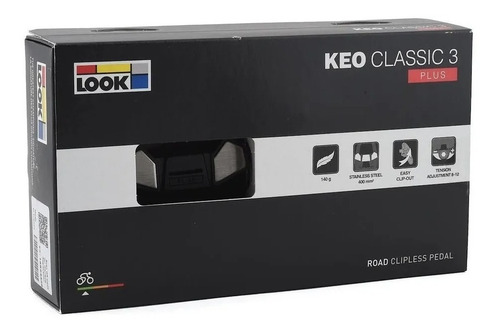 Imagem 6 de 6 de Pedal Look Kéo Classic 3 Plus C/ Tacos Cinza, Ciclismo
