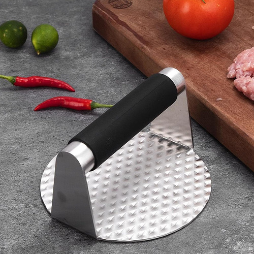 Prensa De Hamburguesa Smash 5.5 Pulgadas Acero Inoxidable Mm