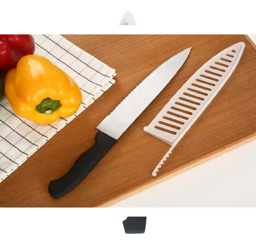 Cuchillo De Cocina Para Chef Mainstays 8 Acero Inoxidable