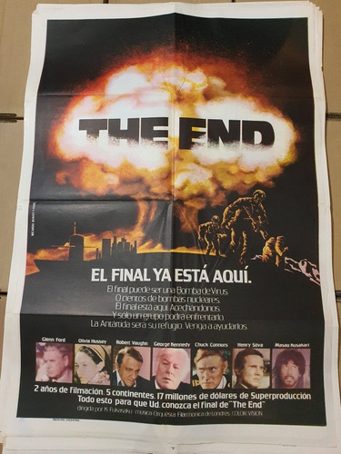 Afiche Cine Original-nuevo-1023- The End- 