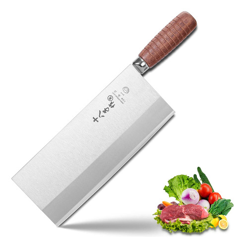 Cuchillo De Cocina Profesional De Acero Inoxidable 9