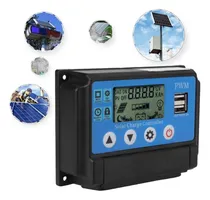 Comprar Controlador De Carga Solar Mppt De 20 A Panel Solar