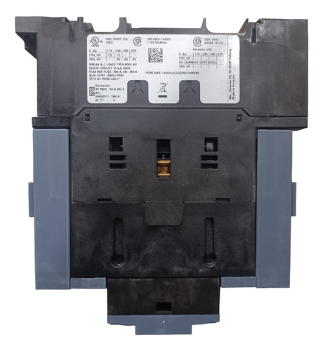 Contactor Siemens 80a 3rt2045-1ag20 Bobina 110v