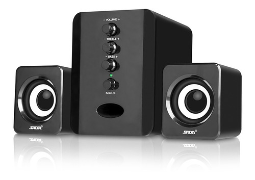 Sada D-202 - Bocinas Con Cable Usb (combinación De Altavoc