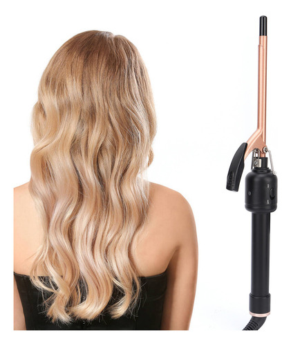N Curling Iron Wand Thin Small Ceramic Barrel Hair Curler