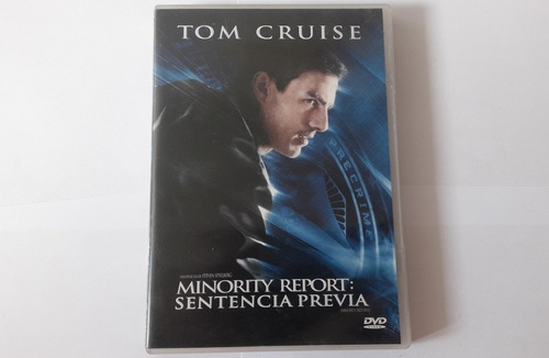 Minority Report Pelicula Dvd Doble Audio Latino (tom Cruise)