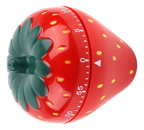 Cronómetro De Cocina Con Forma De Fresa, 60 Minutos De Tiemp