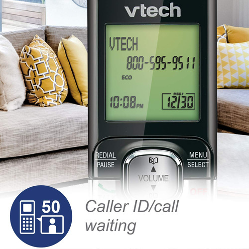 Teléfono Inalámbrico Vtech Cs6529-4b Dect 6.0 Con Sistema De