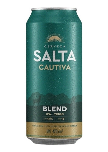 Cerveza Salta Cautiva Blend Ipa+ Trigo De 473ml Pack 12u