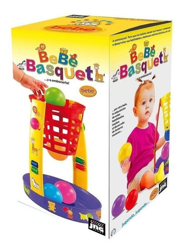 Juego Basquet Para Bebes Plastico Jng - Sharif Express