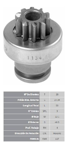 Bendix Zen Para Duna/fiorino/palio/uno/renault 19