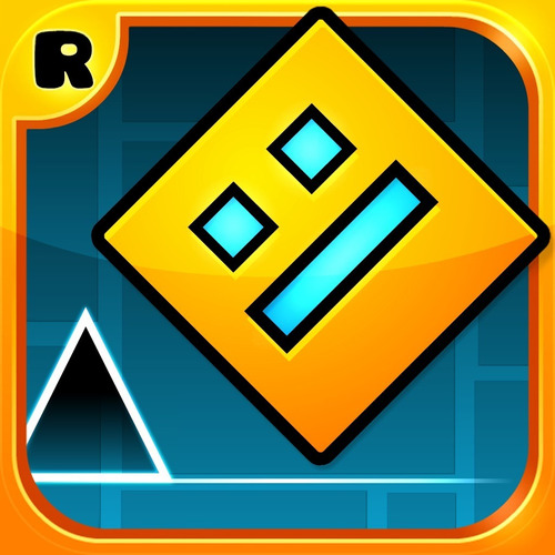 Geometry Dash Juego Pc Computadora Geometría Plataformas