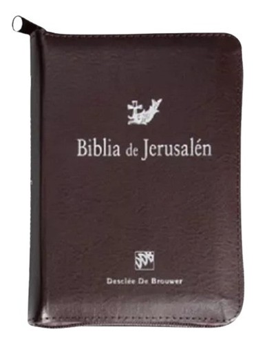 Biblia De Jerusalen De Bolsillo Con Cierre