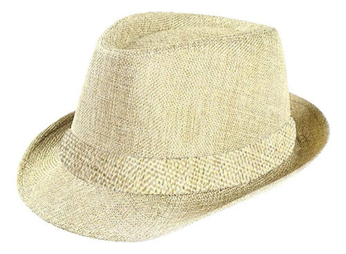 Sombrero Gangster Cap Beach Sun Straw Band