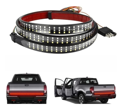 Luces Adicionales Led Trailer 12v 1.5m Camioneta!secuencial 