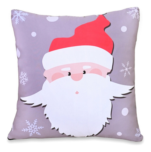 Capa Natalina Noel Protetora Almofada 40x40 Alta Qualidade Estampado