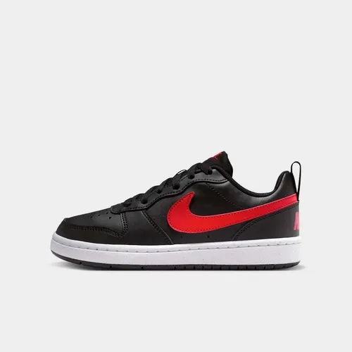 Tênis Nike Court Borough Low Recraft Infantil Preto/vermelho 38